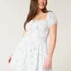 Rochie Hollister Sofia cu talie scazuta Bubble Skort Rochie Hollister Sofia cu talie scazuta Bubble Skort