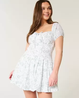 Rochie Hollister Sofia cu talie scazuta Bubble Skort