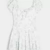 Rochie Hollister Sofia cu talie scazuta Bubble Skort Rochie Hollister Sofia cu talie scazuta Bubble Skort