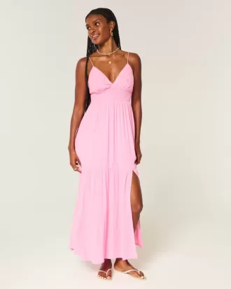 Rochie maxi brodata