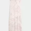 Rochie maxi cu bust rasucit fara bretele Rochie maxi cu bust rasucit fara bretele