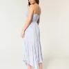 Rochie maxi cu decolteu în V, în stil croșetat Rochie maxi cu decolteu în V, în stil croșetat