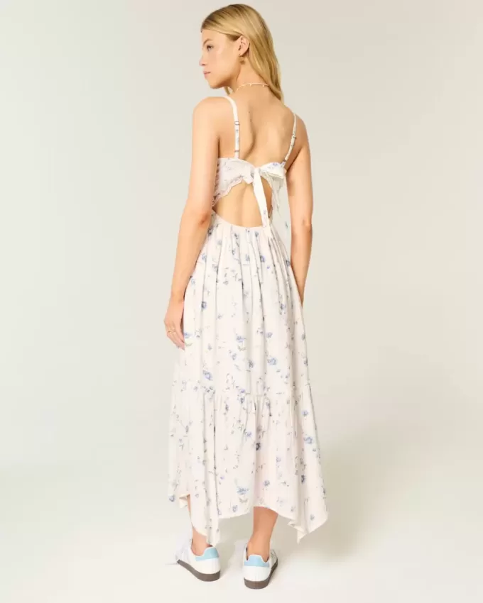 Rochie maxi cu etaje Rochie maxi cu etaje
