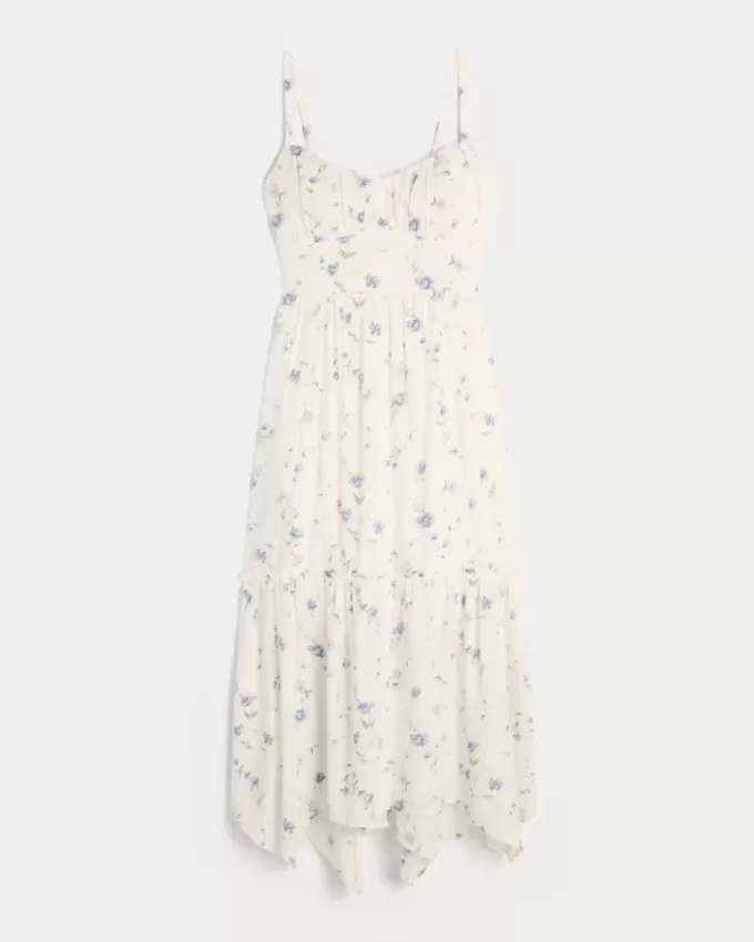 Rochie maxi cu etaje Rochie maxi cu etaje
