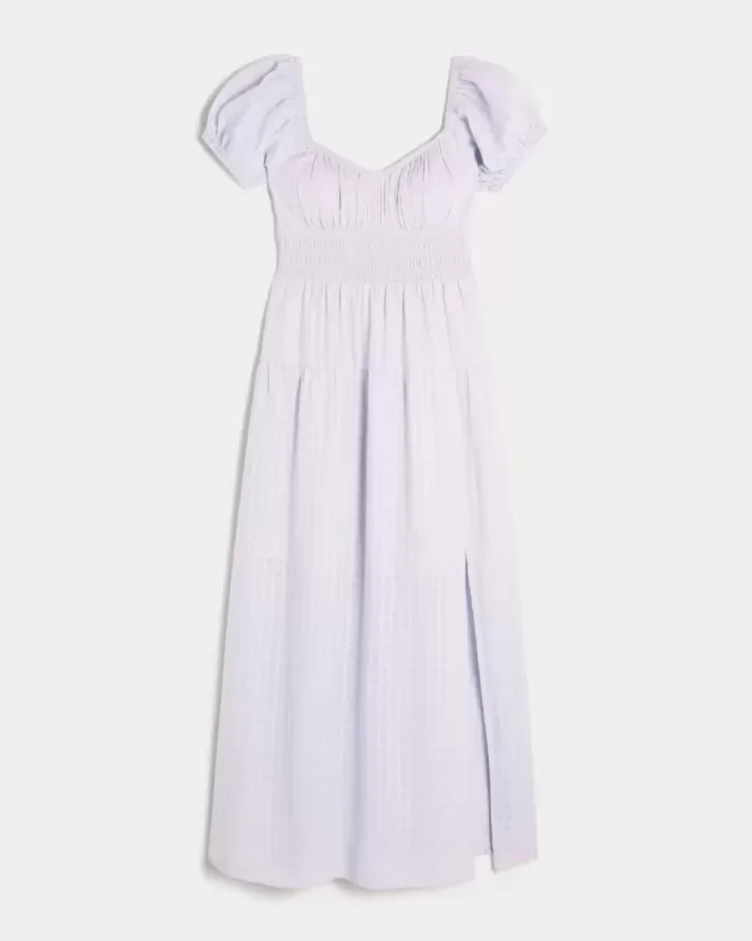 Rochie maxi cu maneca scurta, cu spatele deschis Rochie maxi cu maneca scurta, cu spatele deschis