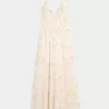 Rochie maxi cu model Rochie maxi cu model