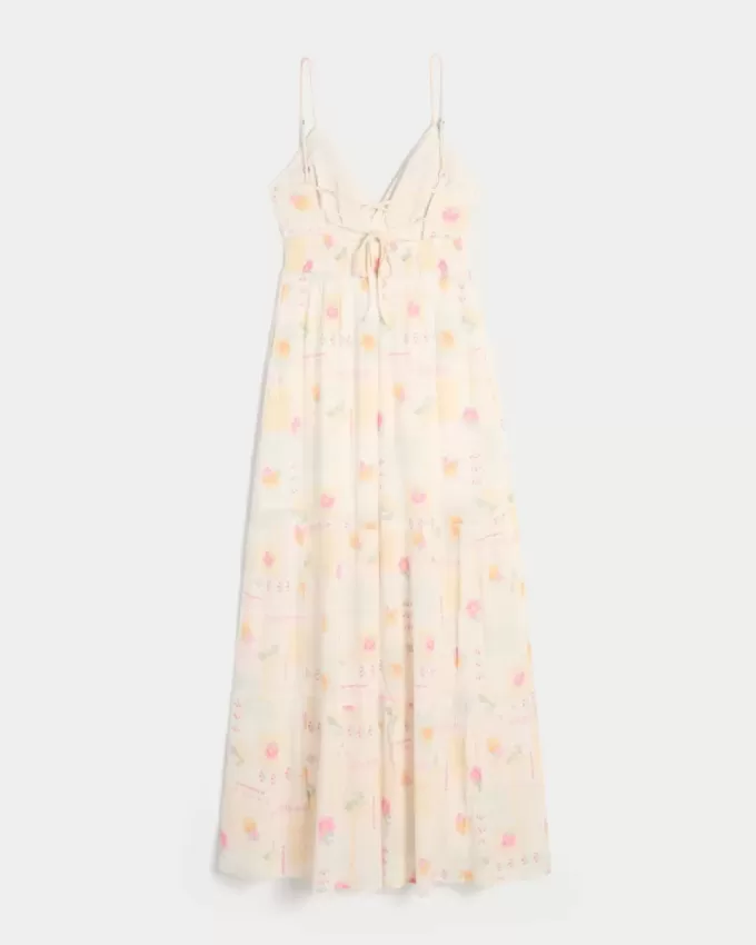 Rochie maxi cu model Rochie maxi cu model