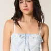 Rochie maxi cu smock fără bretele Rochie maxi cu smock fără bretele