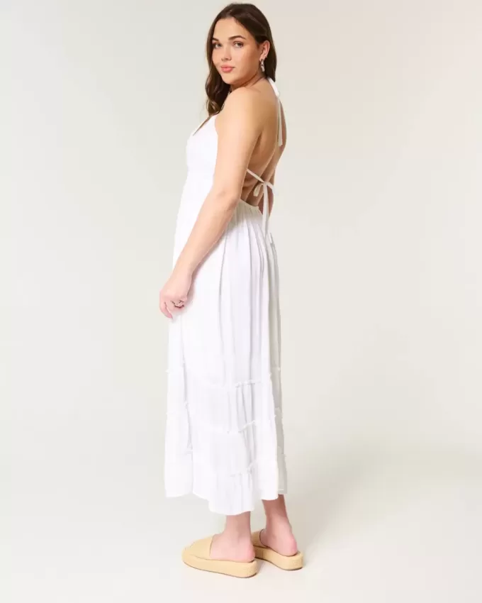 Rochie maxi cu spate deschis Rochie maxi cu spate deschis