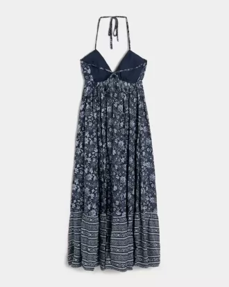 Rochie maxi cu spate deschis