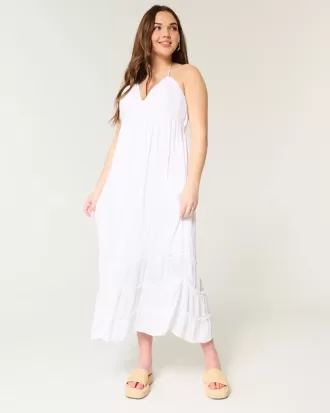 Rochie maxi cu spate deschis