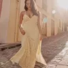 Rochie maxi cu spatele deschis Rochie maxi cu spatele deschis