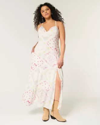 Rochie maxi cu spatele deschis
