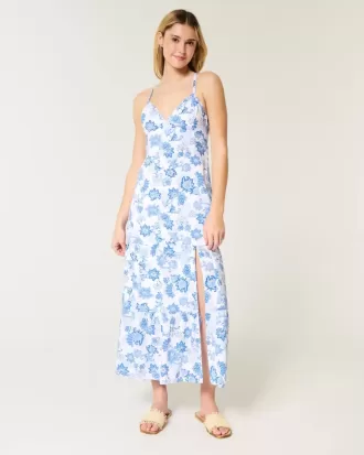 Rochie maxi cu spatele deschis