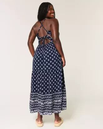 Rochie maxi cu spatele deschis