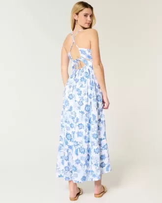 Rochie maxi cu spatele deschis