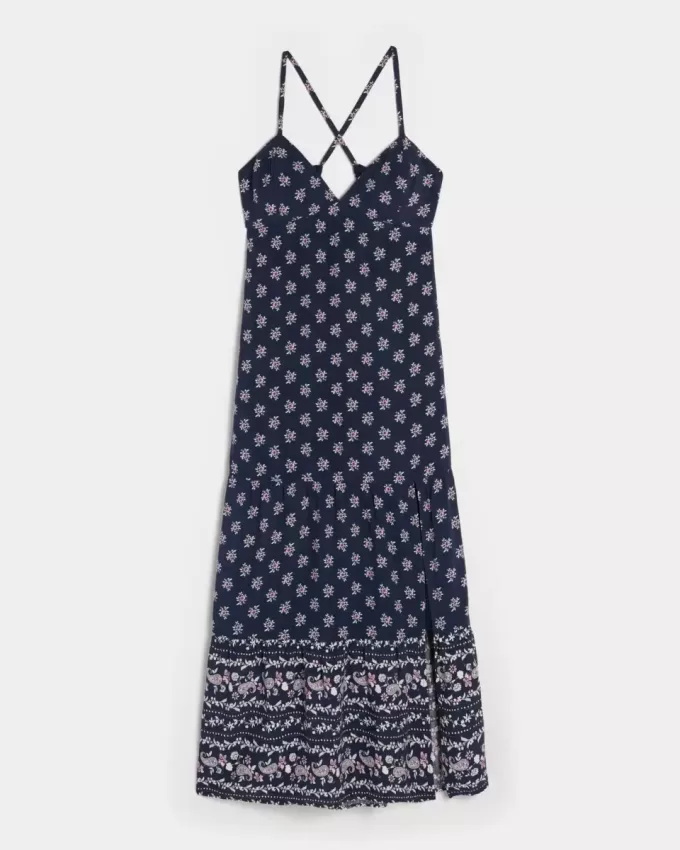 Rochie maxi cu spatele deschis Rochie maxi cu spatele deschis