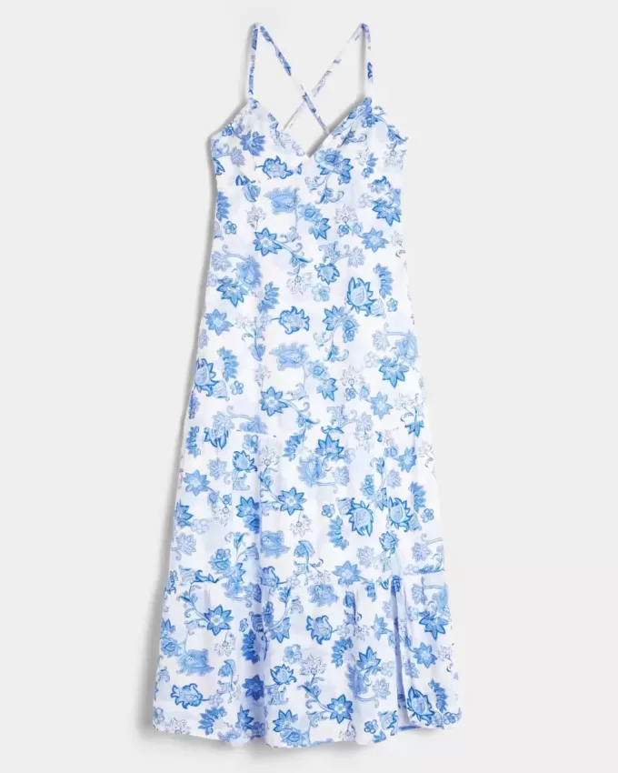 Rochie maxi cu spatele deschis Rochie maxi cu spatele deschis