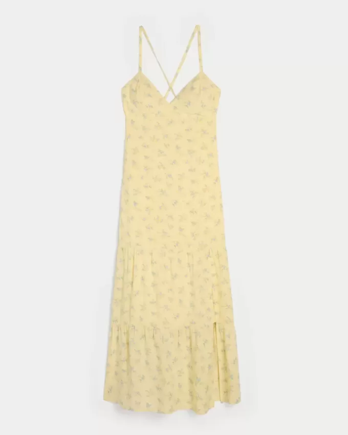 Rochie maxi cu spatele deschis Rochie maxi cu spatele deschis