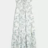 Rochie maxi împletită fără bretele Rochie maxi împletită fără bretele