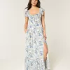 Rochie maxi pe umeri Rochie maxi pe umeri