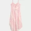 Rochie midi cu tiv asimetric Rochie midi cu tiv asimetric