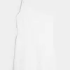 Rochie mini asimetrică din amestec de in Rochie mini asimetrică din amestec de in