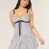 Rochie mini Bubble cu decolteu în V Rochie mini Bubble cu decolteu în V