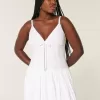 Rochie mini Bubble cu decolteu în V Rochie mini Bubble cu decolteu în V