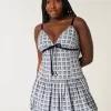 Rochie mini Bubble cu decolteu în V Rochie mini Bubble cu decolteu în V