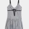 Rochie mini Bubble cu decolteu în V Rochie mini Bubble cu decolteu în V