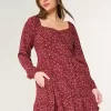 Rochie mini Cinch Bust cu maneca lunga Rochie mini Cinch Bust cu maneca lunga