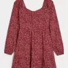 Rochie mini Cinch Bust cu maneca lunga Rochie mini Cinch Bust cu maneca lunga