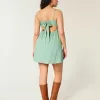 Rochie mini cu detaliu din dantela Rochie mini cu detaliu din dantela