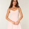 Rochie mini cu etaje din tricot Rochie mini cu etaje din tricot