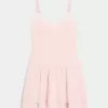 Rochie mini cu etaje din tricot Rochie mini cu etaje din tricot