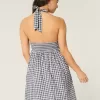 Rochie Mini cu Halter Spate Deschis Rochie Mini cu Halter Spate Deschis