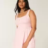 Rochie mini cu nasturi în față Rochie mini cu nasturi în față