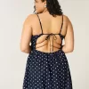 Rochie mini cu spatele deschis din amestec de in Rochie mini cu spatele deschis din amestec de in