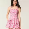 Rochie mini cu talie scazuta Rochie mini cu talie scazuta