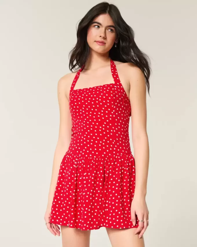 Rochie mini cu talie scazuta Rochie mini cu talie scazuta