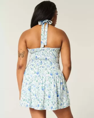 Rochie mini cu talie scazuta