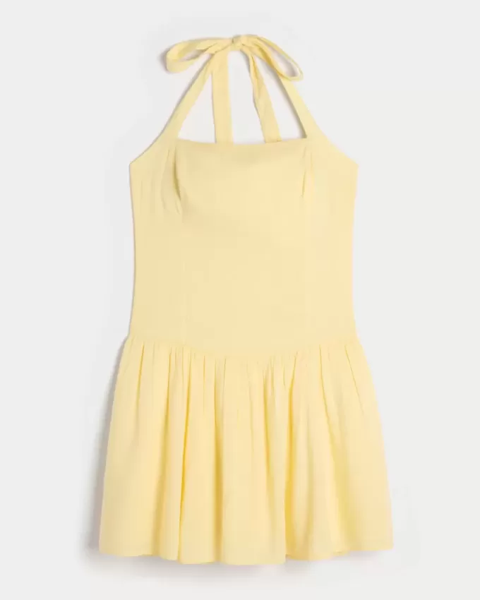 Rochie mini cu talie scazuta Rochie mini cu talie scazuta