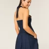 Rochie mini cu talie scazuta Rochie mini cu talie scazuta