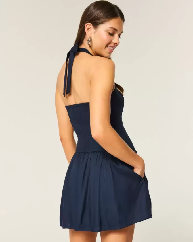 Rochie mini cu talie scazuta Rochie mini cu talie scazuta