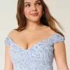 Rochie mini cu tiv asimetric fără umăr Rochie mini cu tiv asimetric fără umăr
