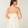 Rochie mini cu volane împletite Rochie mini cu volane împletite