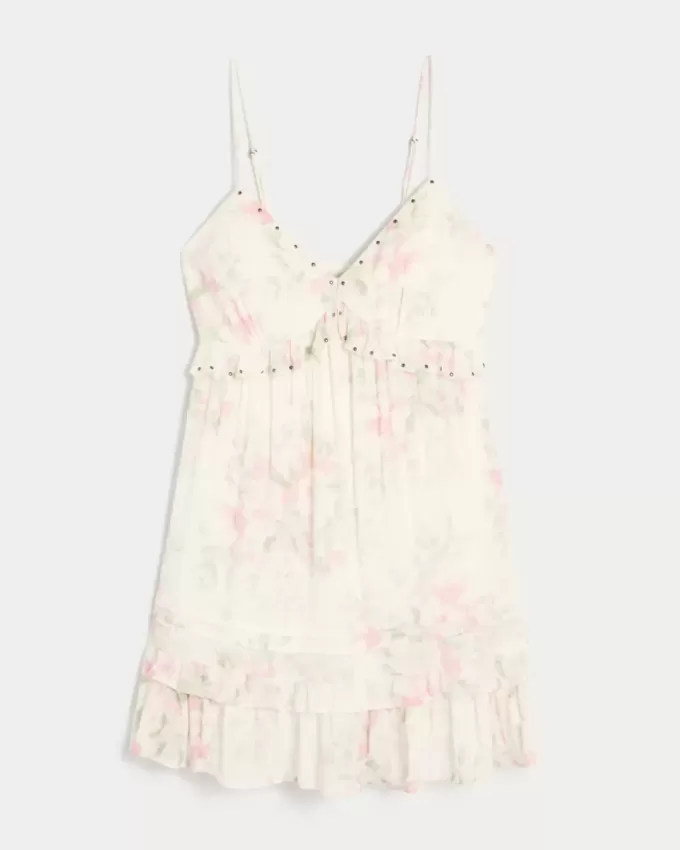 Rochie mini cu volane împletite Rochie mini cu volane împletite