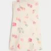 Rochie mini fără bretele din amestec de in Rochie mini fără bretele din amestec de in