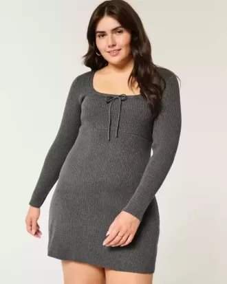 Rochie Mini Skater din tricot pulover